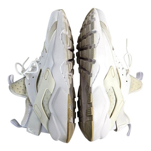 NIKE Air Huarache Run Ultra Men's 9.5 Running Shoes Sneakers White 819685-101 - Picture 8 of 9